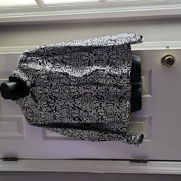 St. Tropez West women's jacket multicolor size 2X - Picture 1 of 9